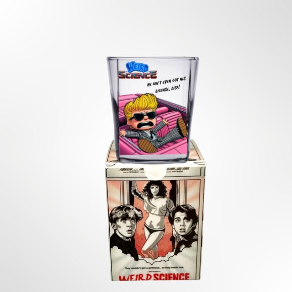 PEANUTS Character/80's and 90's Movie MASHUPS, Shot Glass/Gift Box, Unique Gift! - Picture 15 of 16